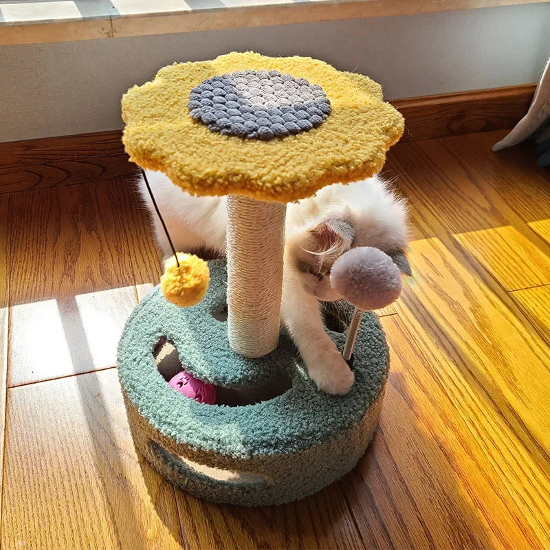 Petit jouet en sisal pour chat