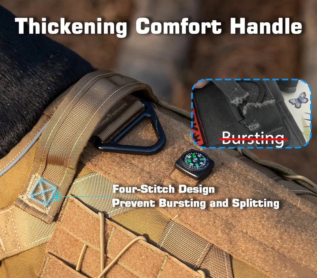 Harnais pour chien, robuste et réfléchissant